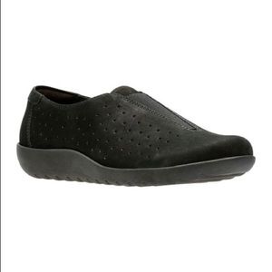 Clarks Medora Gemma Suede - Black NWT